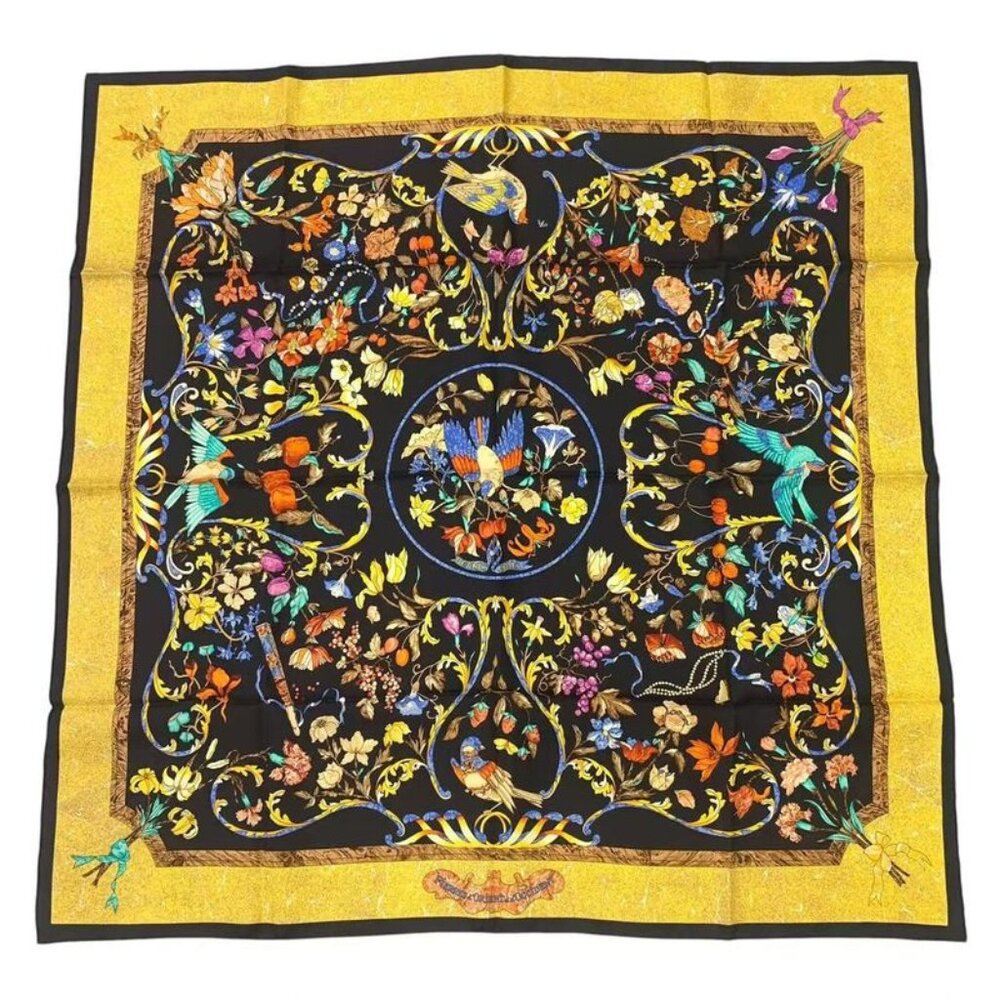 Hermes Carre 90 Pierres D' Orient Et Occident Oriental Stone And Western